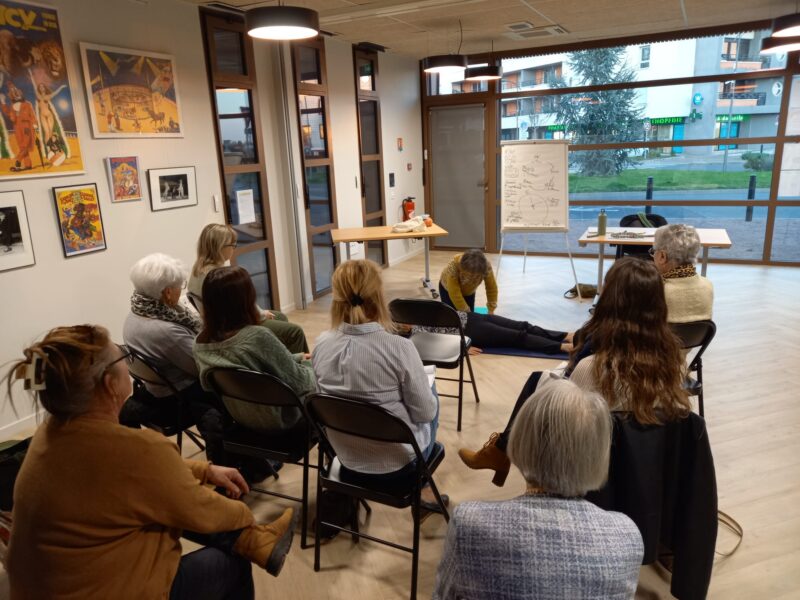 Réunion d'informations sur le Shiatsu