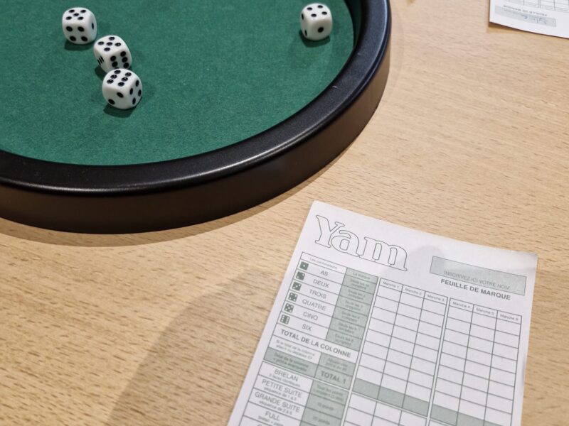 Soirée jeux