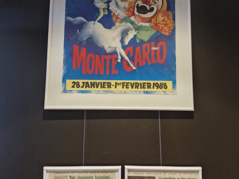 Vernissage exposition cirque